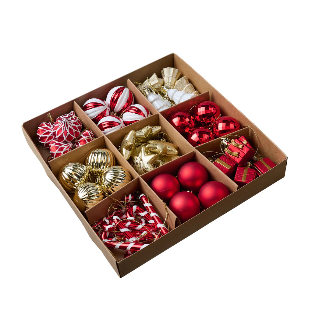 Weihnachtskugeln 48 Stk